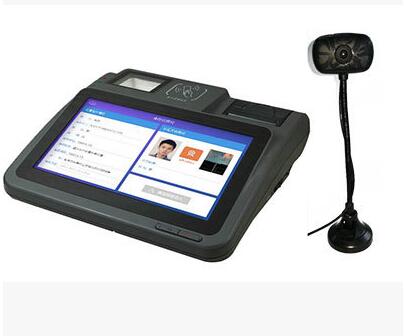 研腾安卓访客一体机智能访客机来访登记系统人证对比功能