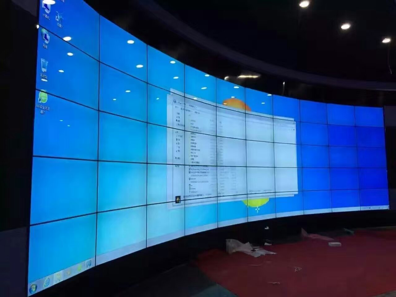 原装三星LG液晶拼接屏，3.5mm拼缝，49寸，55寸