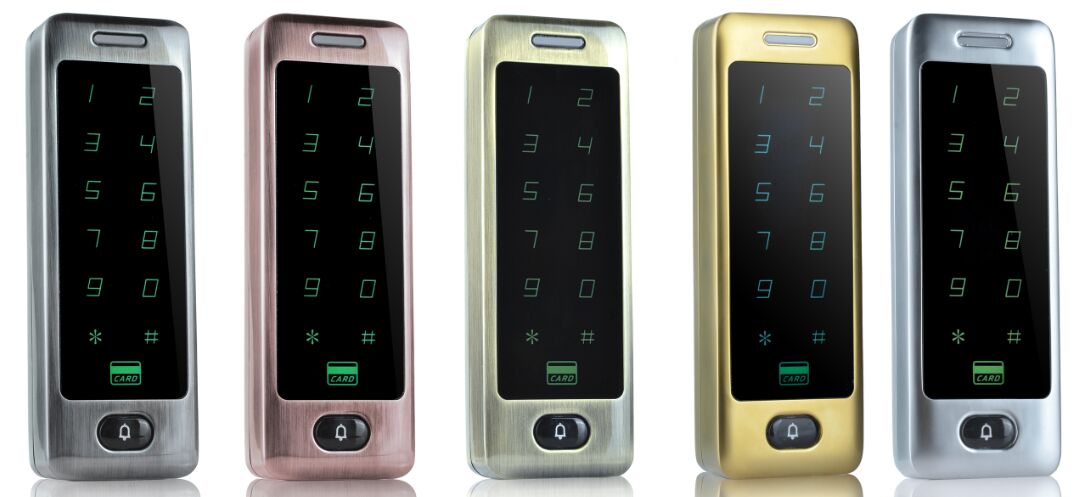 触摸金属门禁锁