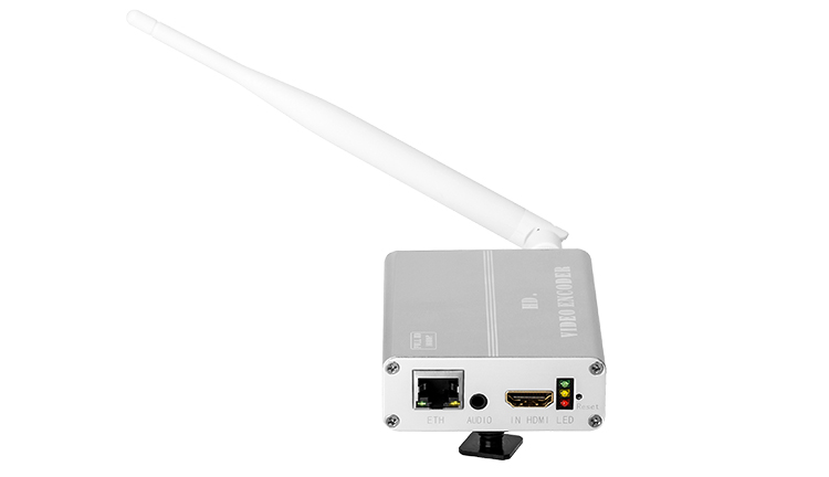 H8118W H.265 迷你便携户外移动直播编码器