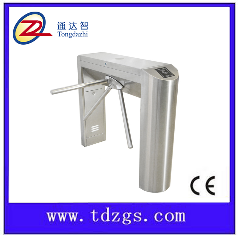  供应小区出入口三叉机|桥式直角三辊闸|深圳三角闸厂家