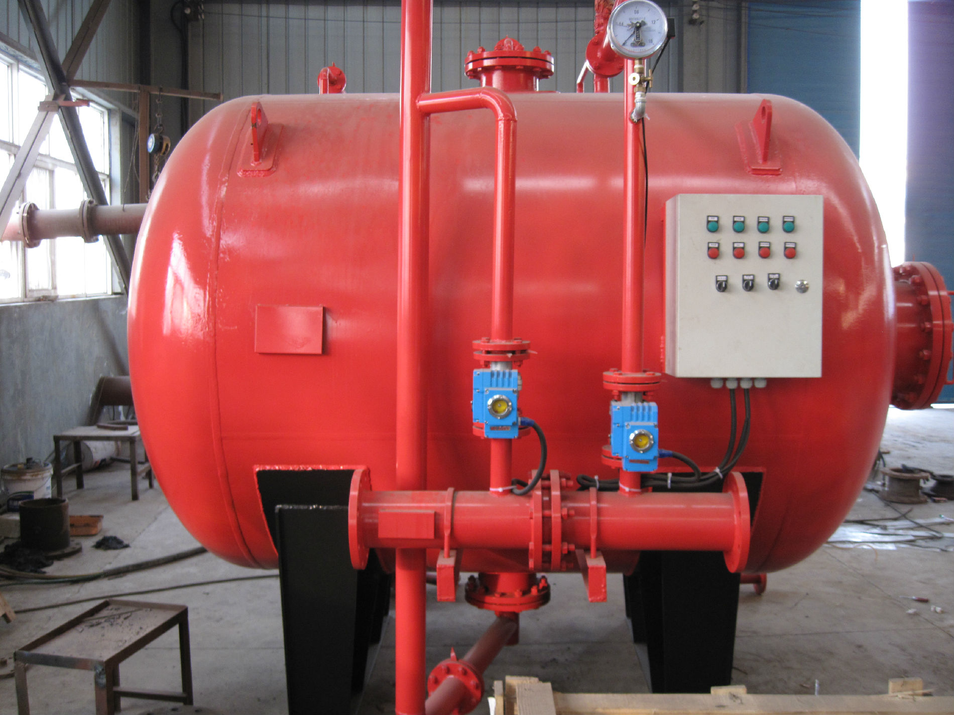 压力式比例混合装置、泡沫灭火设备