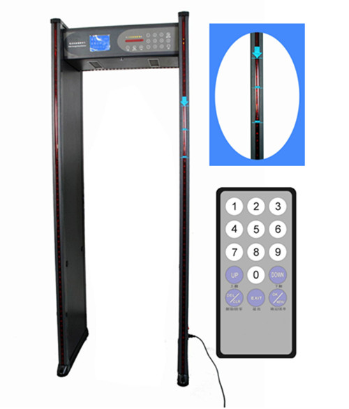 兵工供应测温液晶金属探测安检门