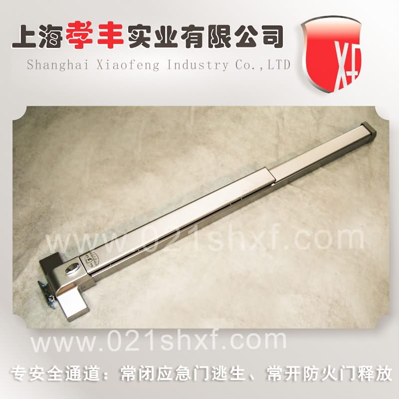钢烤漆安全门推杆锁，平推钢烤漆消防锁