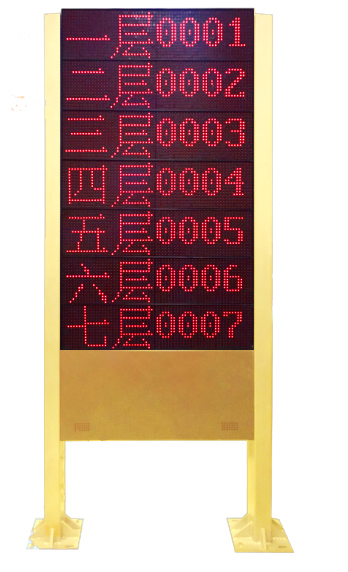 区域空位显示屏