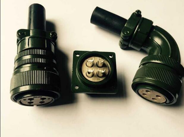 发那科伺服电机军规接头4芯MS3108A22-22S/22-22P