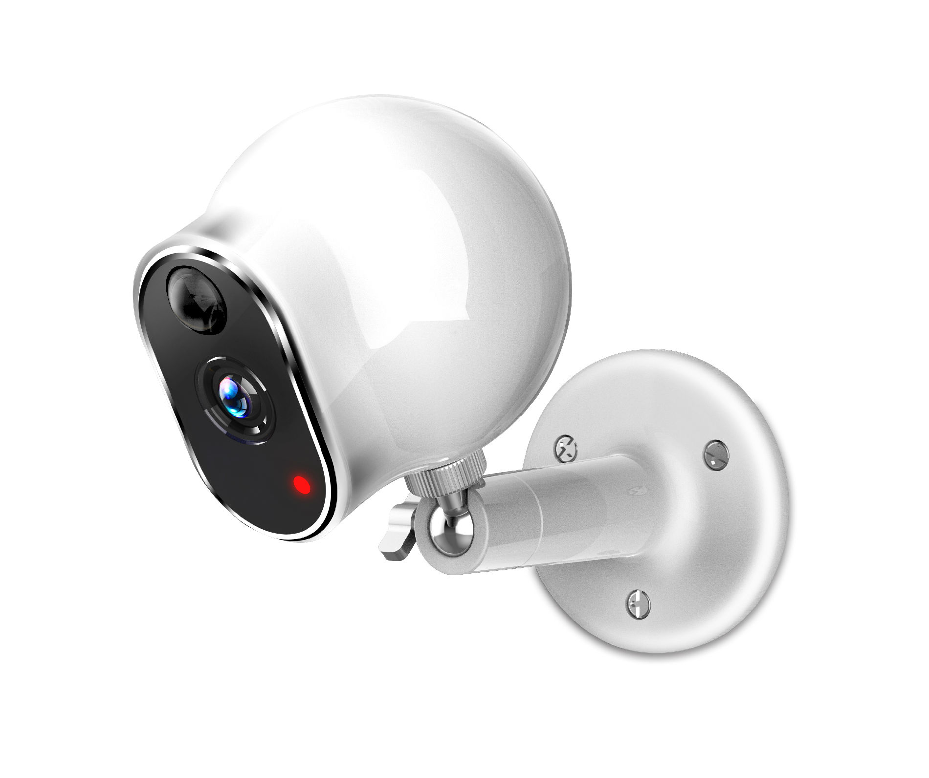 低功耗 CR2干电池供电 远程唤醒 PIR报警 电池网络摄像机