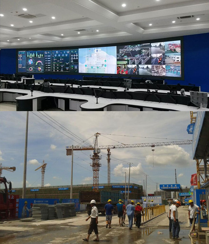 施工工地视频监控安装单位  广州安拾科技 厂价直销