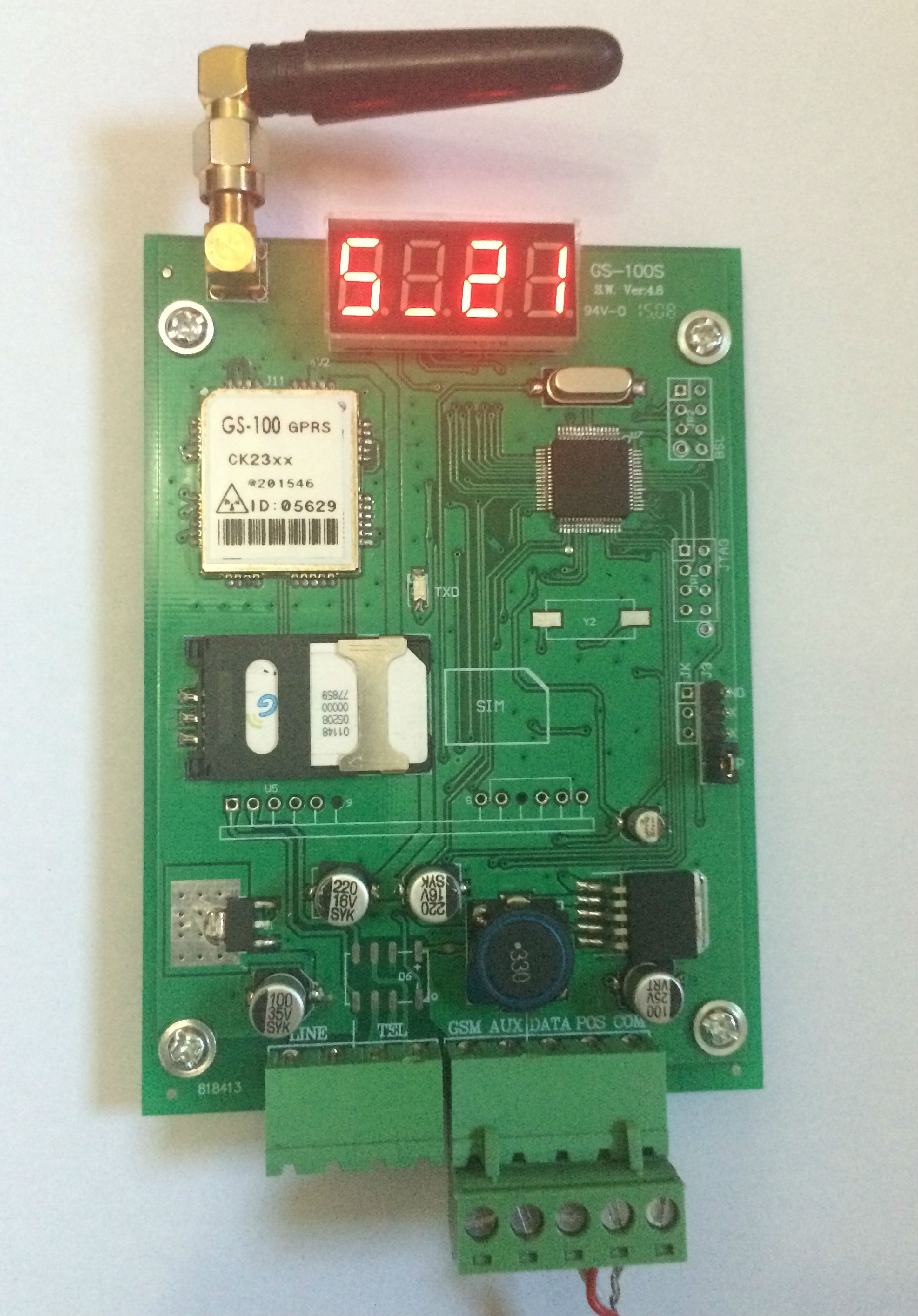 GPRS双网报警模块(总线制)