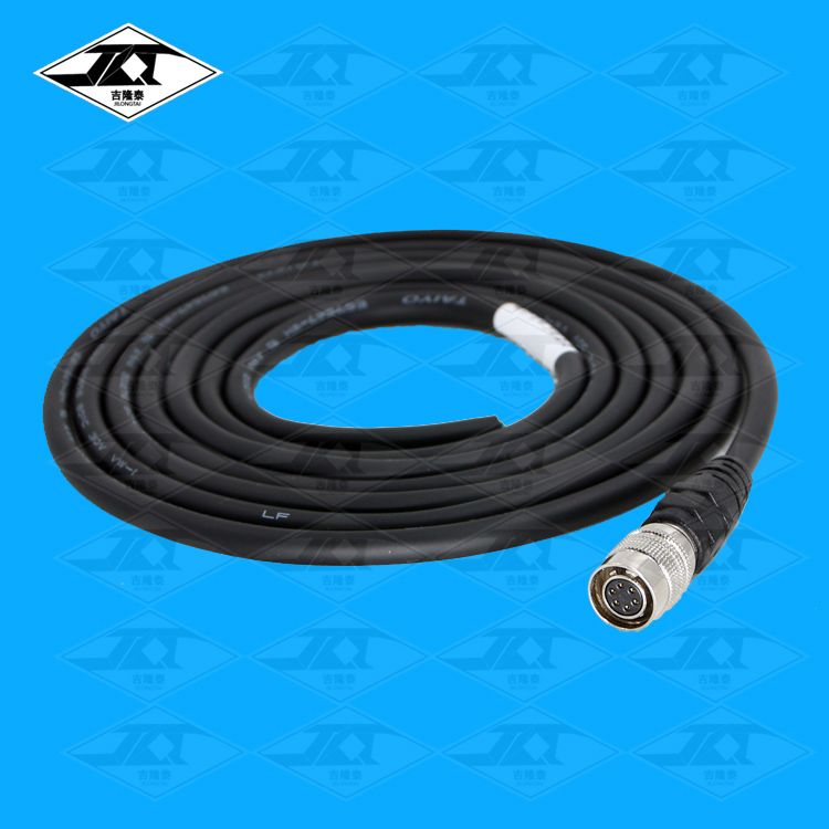 CCD工业相机外触发线|工业相机6芯12芯连接线|广濑6芯