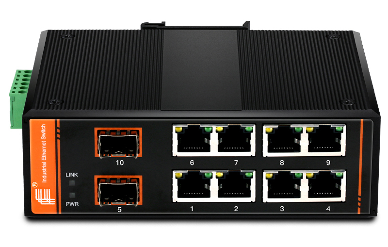 供应百兆/千兆/全千兆工业以太网交换机,2光4电/2光8电交换机
