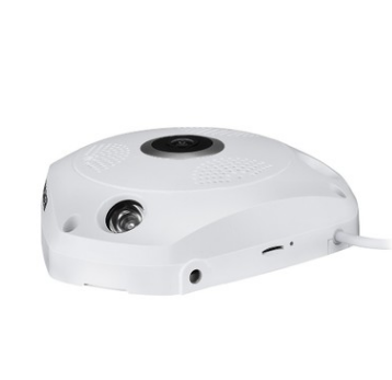 一台抵四台监控 130万网络高清全景摄像头 360度VR鱼眼摄像机