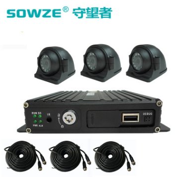 货车专用360°全景车载监控套装 sd卡车载录像机720P侧装摄像头