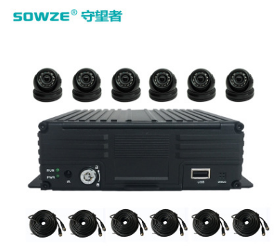 厂家生产带电子监控地图 冷链车专用 6路车载监控套装 修改