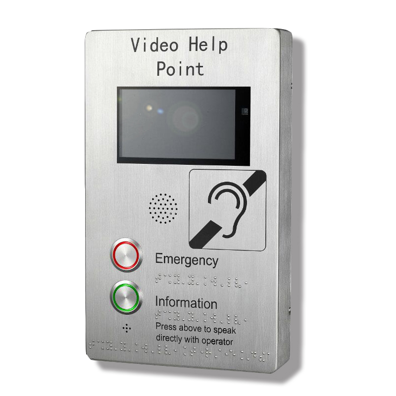 银行应急求助电话 壁挂式免拨号电话机 银行应急求助免拨号