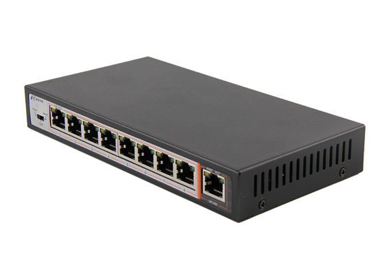 8口安防专用POE交换机
