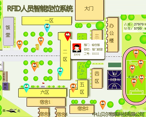 RFID人员智能定位系统