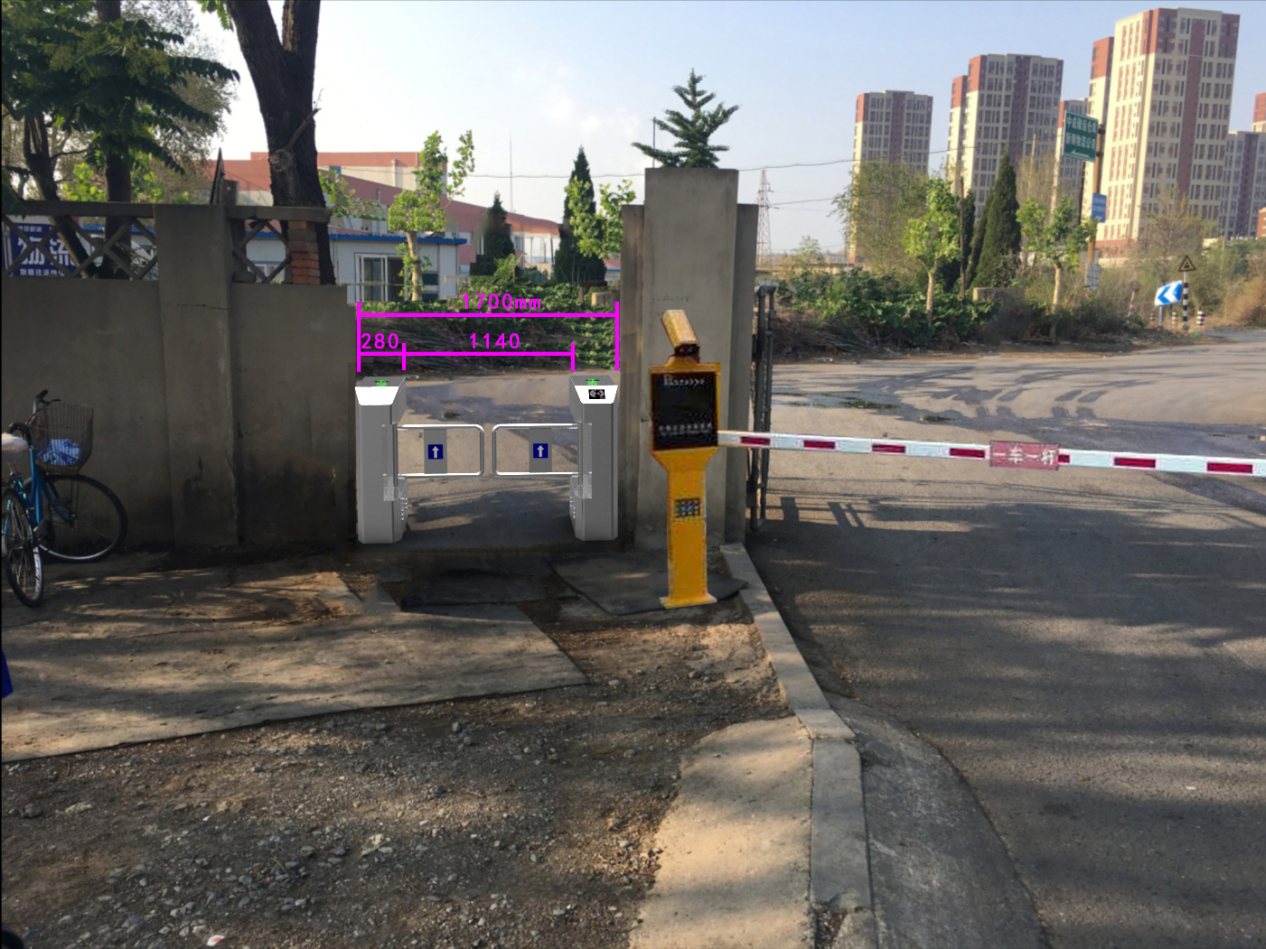 创新通摆闸功能简介