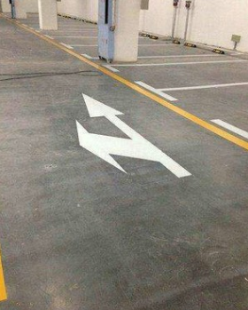三亚停车位划线|停车场车位划线|立体车库划线