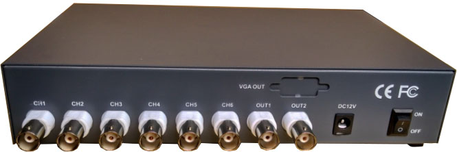 广州工业彩色五画面分割器厂家