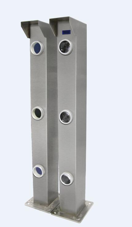 飞天落地式三光束激光入侵探测器