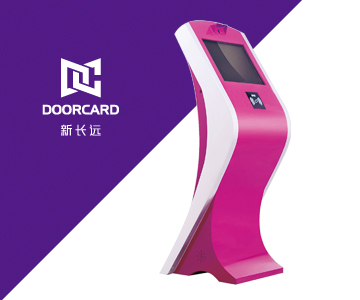 新长远幼儿园接送机系列 海豚款多媒体多功能幼儿园刷卡机考勤机