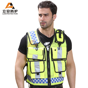 交警反光背心厂家＿交警反光背心最新款式