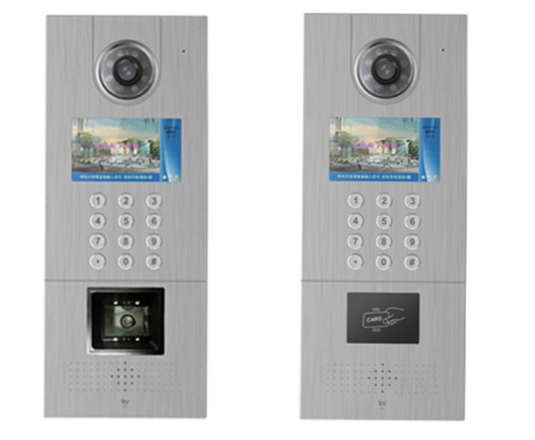 4.3寸彩色数字可视对讲单元门口机厂家