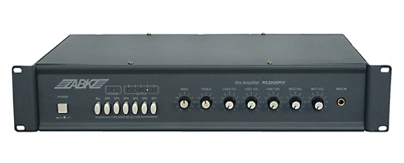 ZABKZ欧比克PA2006P/PA2012P带前置分区广播功放