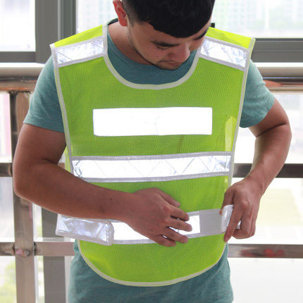 路政反光背心 网布款套头安全背心服装