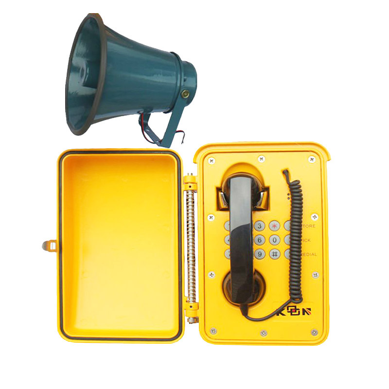工业抗噪电话机 隧道IP广播对讲系统 钢铁厂扩音电话机