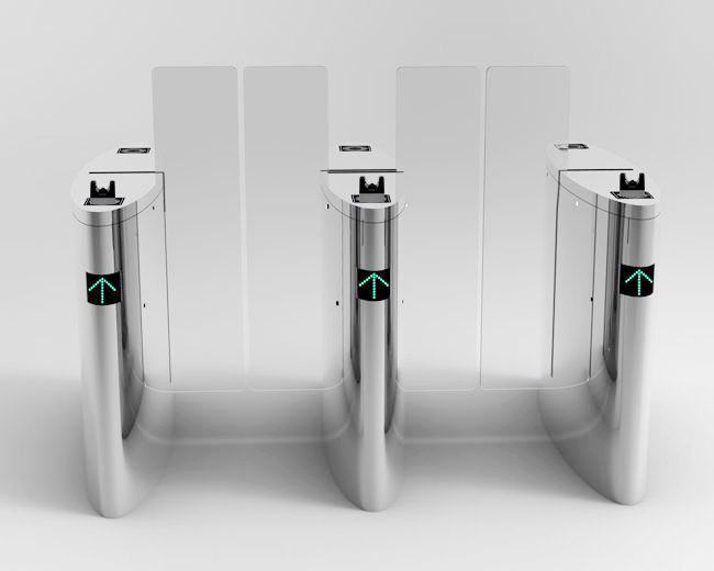 手指静脉识别智能通道闸机