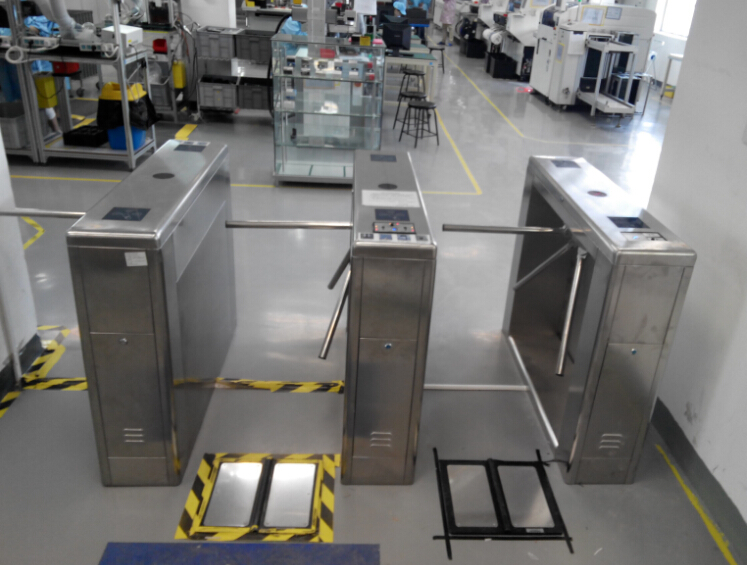 ESD静电测试门禁 防静电测试三辊闸 