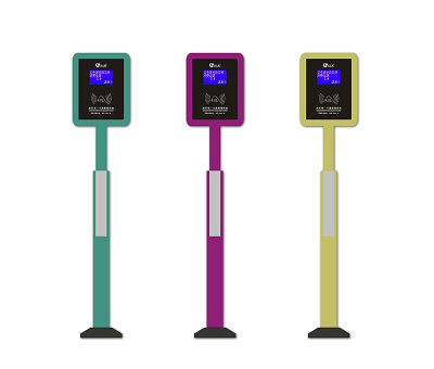 2018年云卡立式刷卡机儿童游乐场刷卡机，景区游乐园收费机