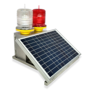 AH-MS/R中光强双色太阳能航空障碍灯 引导灯 指标灯 安全灯 户外灯