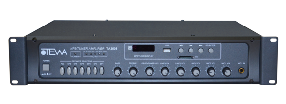 OTEWA欧特华 TA2508/TA2518 带MP3收音前置分区广播功放