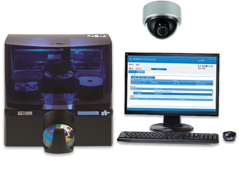 派美雅Bravo 4051全自动公安审讯光盘打印刻录系统