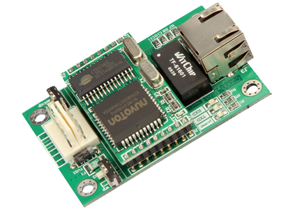 TTL/rs232串口转TCP/IP网口嵌入式模块