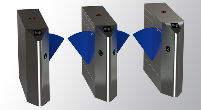 LC303指纹刷卡人行通道闸机翼闸