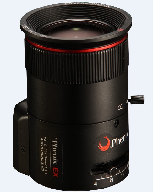凤凰光学300万1/2高清镜头PVH04D14-3MEX