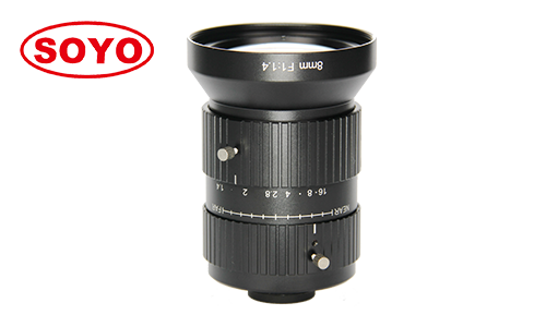 8mm 1" 机器视觉FA镜头1000万像素