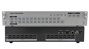 视频控制矩阵13进14出网络中控HDMI拼接矩阵