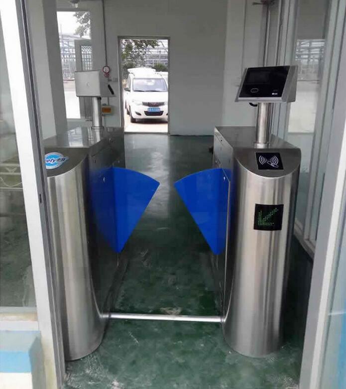 上海翼闸 人行通道闸机 餐厅门禁 ID考勤卡  翼闸刷卡进出闸机