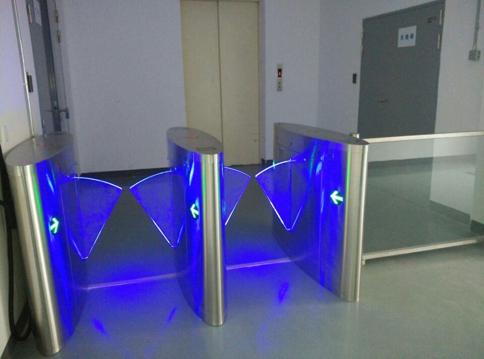 智能翼闸 翼闸门禁考勤机 工地考勤系统