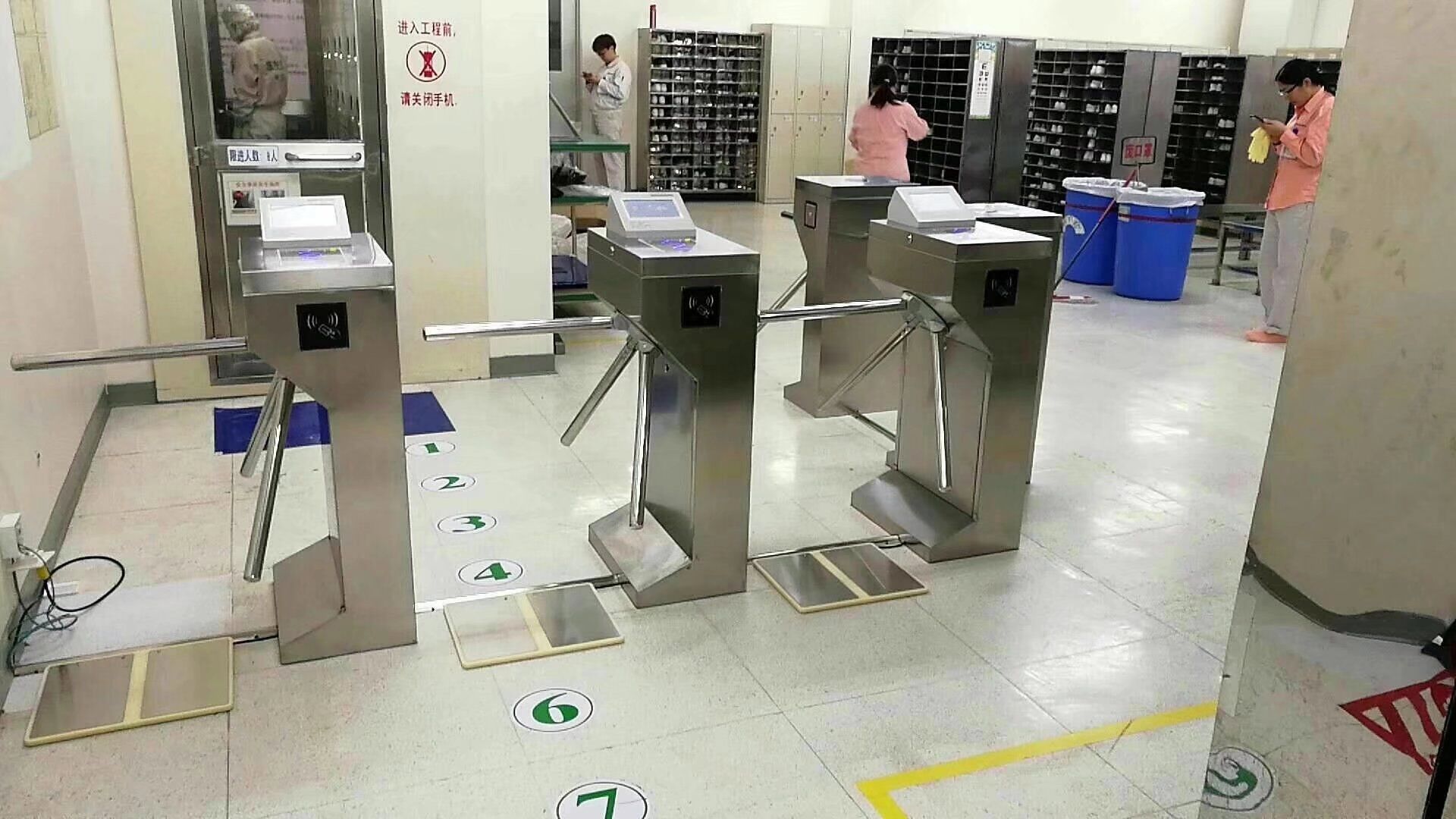 防静电闸机 人体综合测试仪、静电防护门禁系统 