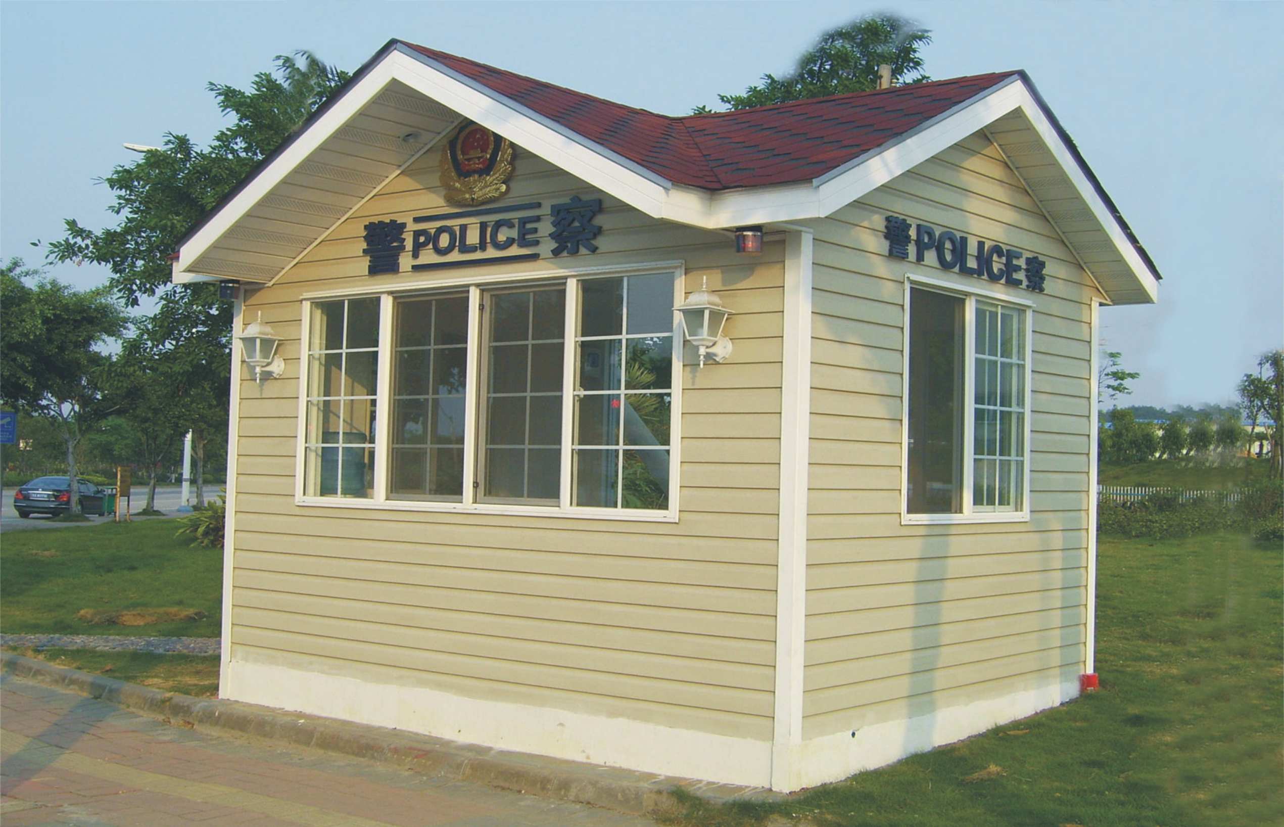 泉州岗亭制作/泉州环卫休息室销售/泉州吸烟亭供应