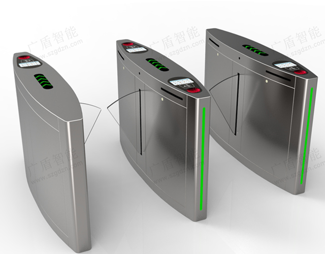 广盾智能豪华人行翼闸GDY206P伸缩翼