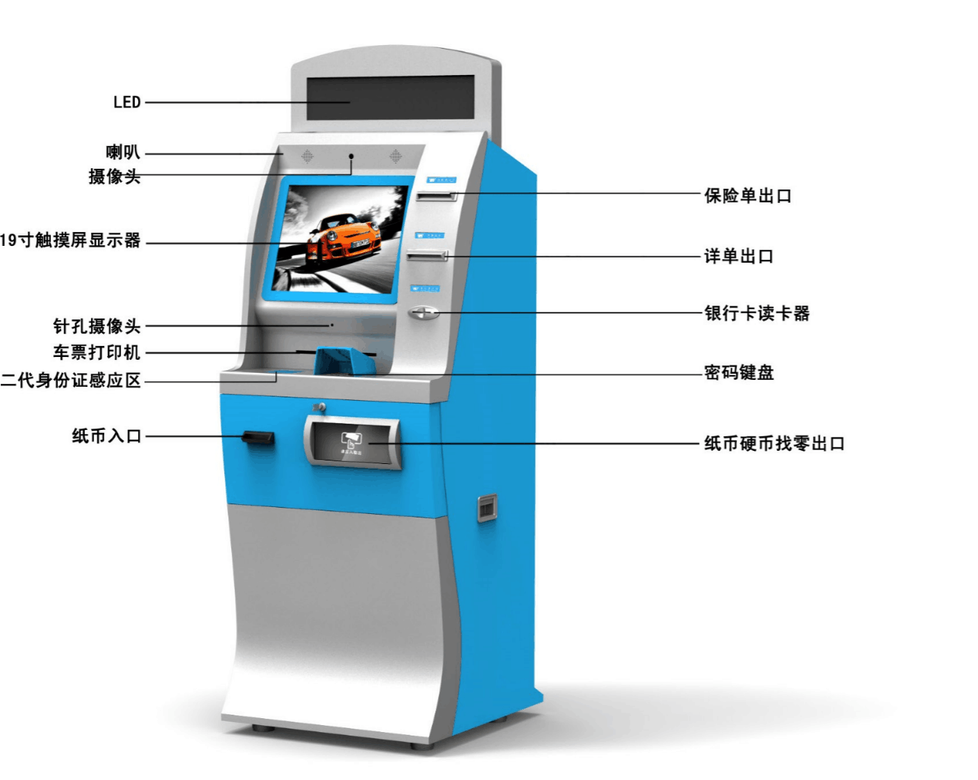 广盾自动售检票机GDQ808电子票务机