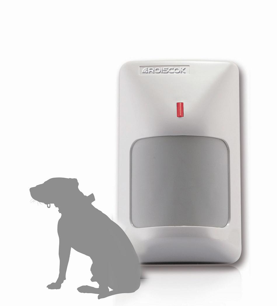 捷创信威双元红外防宠物移动探测器