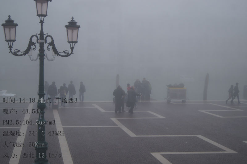 自动气象信息叠加器